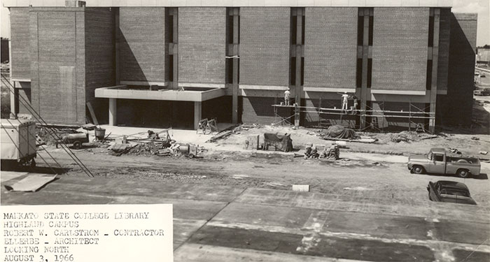 Mankato State College Library Highland Campus 1966